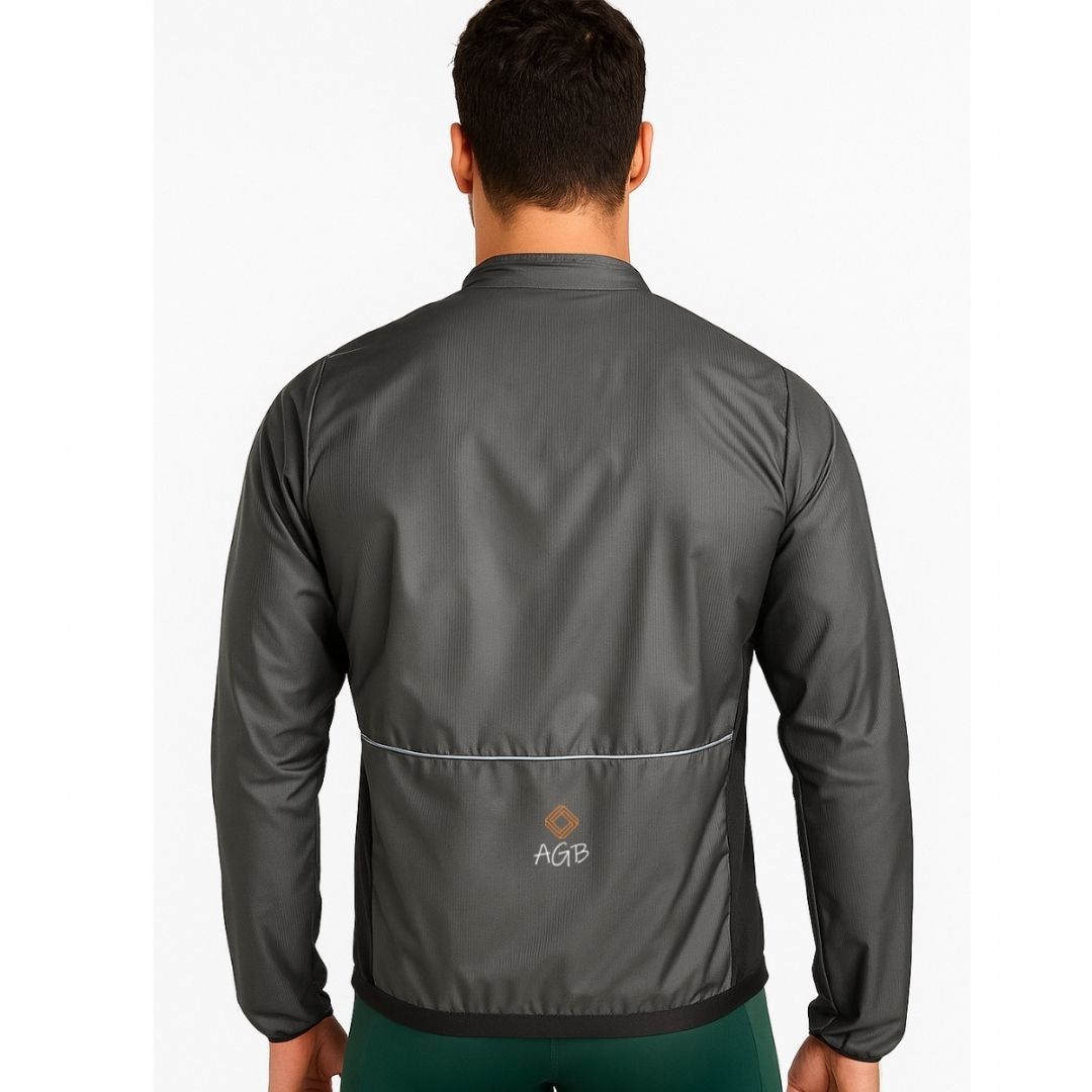 CORTA VIENTOS 💥IMPERMEABLE💥 GRIS (Nuevo)